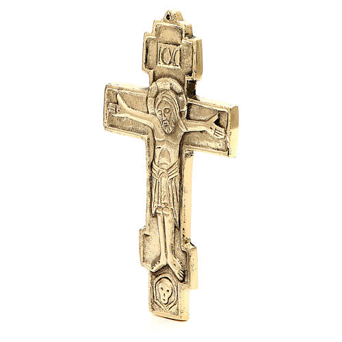Byzantinisches Kreuz Messing 18.5x11cm Mönchen von Bethleem 2
