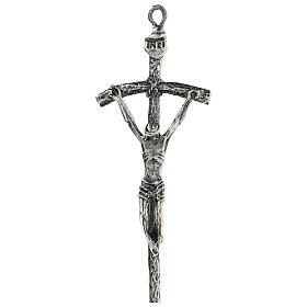 Pastoralkreuz vom Papst Johannes Paul II aus Zamack, 14 cm