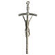 Pastoral cross in silver metal 14 cm s4