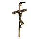 Vía Dolorosa Cruz aleación bronceada Vía Crucis 10 cm 14 estaciones s2