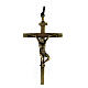 Via Dolorosa croix alliage de bronze Chemin de Croix 10 cm s1