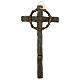 Wall cross with crown of thorns 25 cm s1