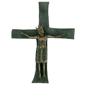 Croix à suspendre San Zeno 35 cm