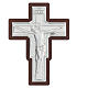 Crucifix 25x18 cm à suspendre ou poser bilaminé s1