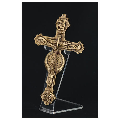 Croix de l'Espérance Bottega Tifernate 20 cm Jubilé 2025 4