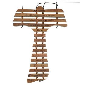 Tau da muro: Tau ulivo con preghiera INGLESE