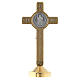 Metalowy krzyż na stół świętego Benedykta s2