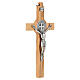 Olive wood Saint Benedict cross s8