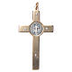 Halskette Kreuz Heilig Benedictus rot elegant s2