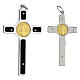 Cross st. Benedict Silver 925 and Gold 18K. s6