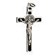 Pendente Croce San Benedetto argento 925 s2