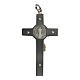Pendente Croce San Benedetto argento 925 s3