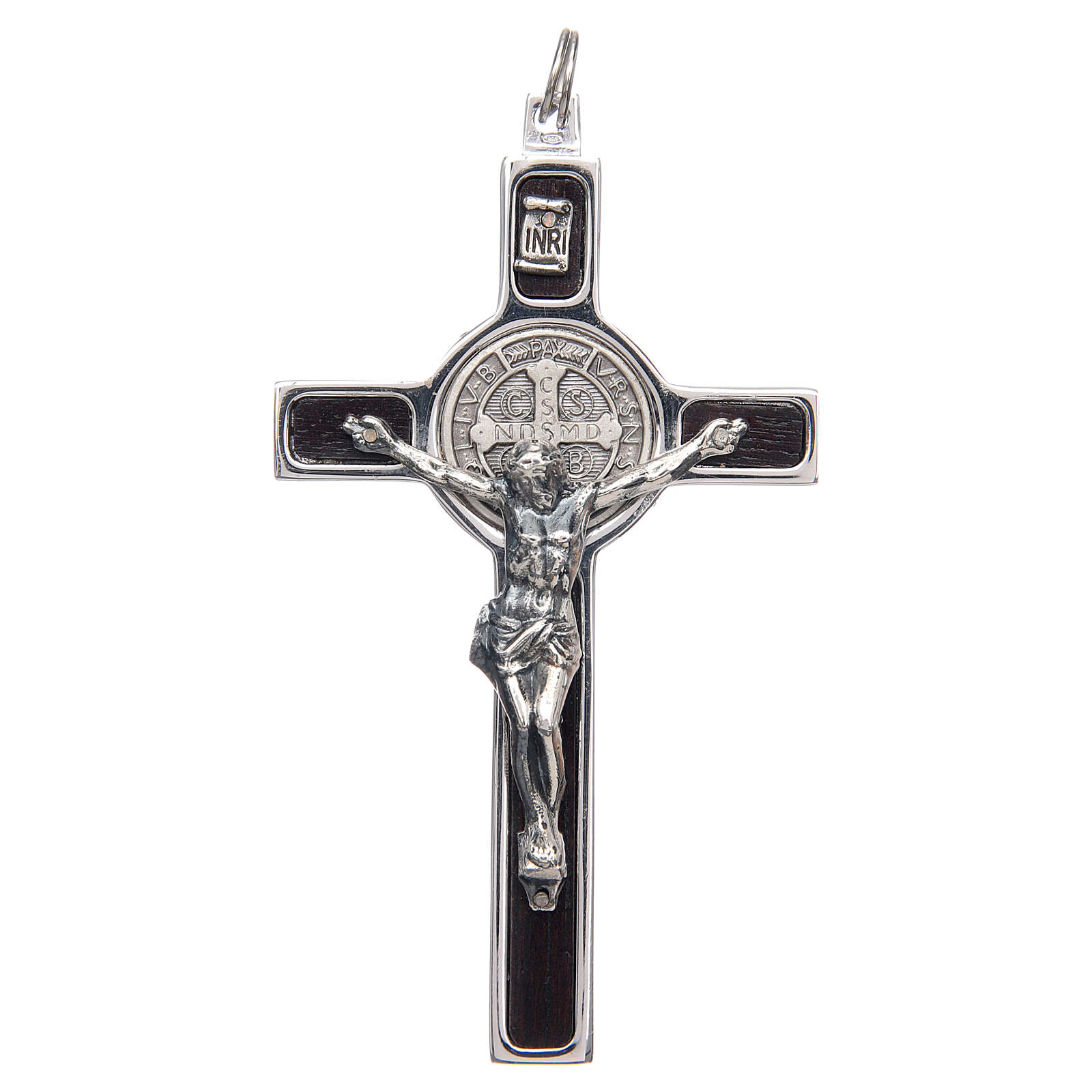 Pendant cross st. Benedict Silver 925. | online sales on HOLYART.com