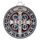 Medaglia croce di San Benedetto cm 6,5 s2