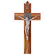 Krzyż Świętego Benedykta drewno oliwne 25x12 cm s1