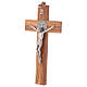 Krzyż Świętego Benedykta drewno oliwne 25x12 cm s3