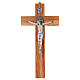 Kreuz von Sankt Benedikt aus Olivenbaumholz, 40 x 20 cm s1
