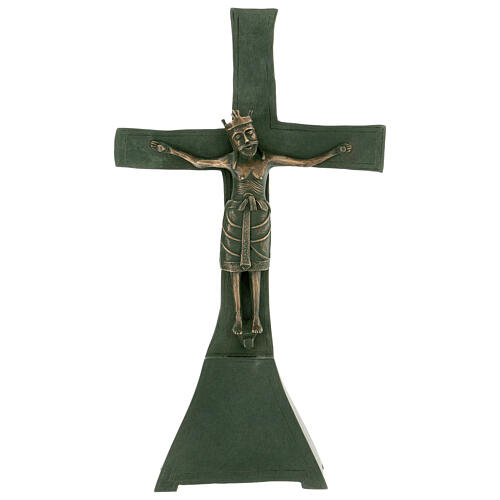 Kreuz von San Zeno mit Sockel, 28 cm 1