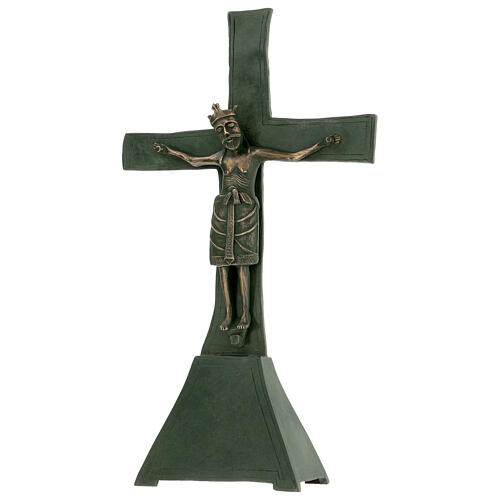 San Zeno standing crucifix 28 cm 3