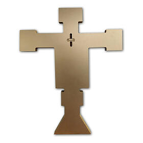 Giotto's golden cross in wood 70x50 cm