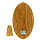 Olivewood board with Way of the Cross, 14 metal stations s4