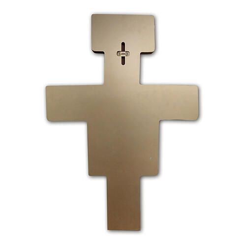 San Damiano wooden cross 70x50 cm high quality print 2