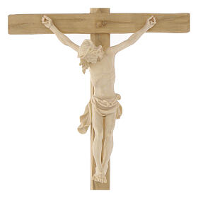 Natural wood crucifix "Walder", Val Gardena