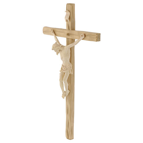 Natural wood crucifix "Walder", Val Gardena 3