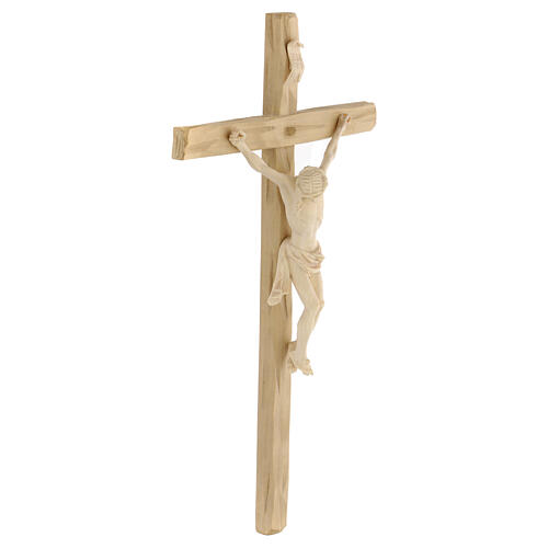 Natural wood crucifix "Walder", Val Gardena 5