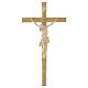 Natural wood crucifix "Walder", Val Gardena s1