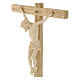 Natural wood crucifix "Walder", Val Gardena s4