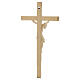 Natural wood crucifix "Walder", Val Gardena s6