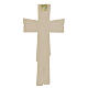 Croce meditativa finitura oro legno Valgardena s3