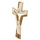 Cruz de la Pasión madera Val Gardena bicolor glaseada s2