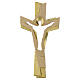 Cross of the Passion, wood with golden finish, Val Gardena s1