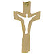 Cross of the Passion, wood with golden finish, Val Gardena s3