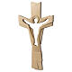 Cross of the Passion, natural wood, Val Gardena s1