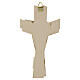 Pilgrim's Cross in Valgardena wood with silver finish s3