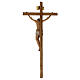 Colored crucifix in Valgardena wood Tacca s6