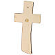 Crucifix Holy Family in painted wood s5