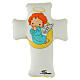 Guardian Angel fabric cross, 5.5x4 in s1