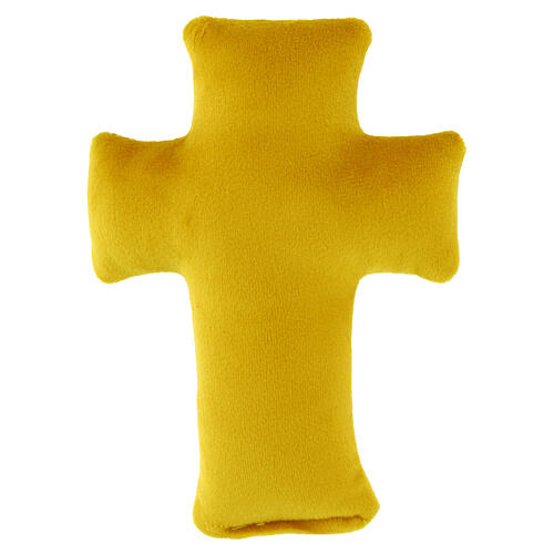 Cruz Primeira Comunhão tecido 14x10 cm 3