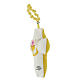 Soft First Communion single decade rosary with cross, 4x2 in s2