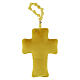 Croix douce dizainier Première Communion 10x5 cm s3