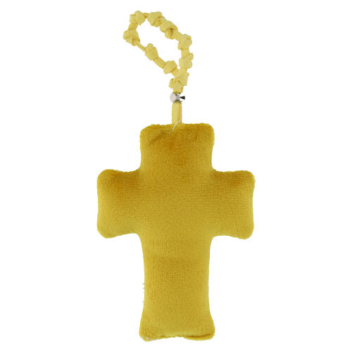 Croce morbida decina Prima comunione 10x5 cm  3