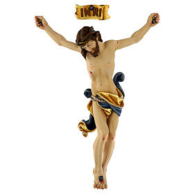 Leonardo Body of Christ, wood with antique pure gold finish, Val Gardena