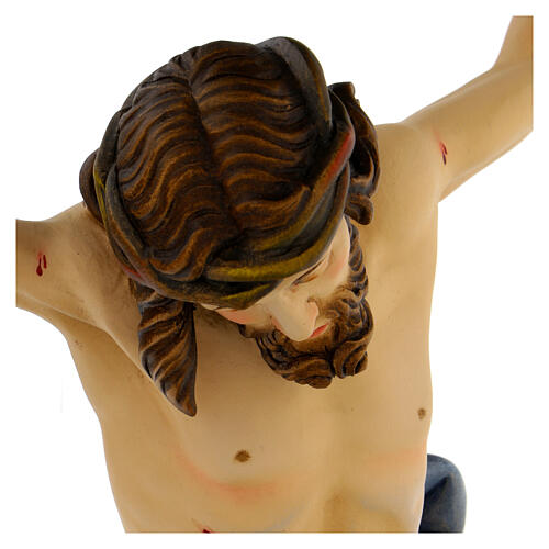 Leonardo Body of Christ, wood with antique pure gold finish, Val Gardena 7