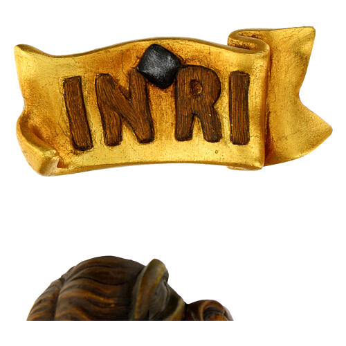 Leonardo Body of Christ, wood with antique pure gold finish, Val Gardena 8