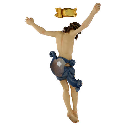 Leonardo Body of Christ, wood with antique pure gold finish, Val Gardena 9