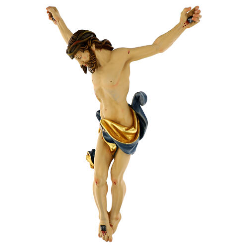 Corpo di Cristo Leonardo legno finitura effetto antico oro zecchino Valgardena 3